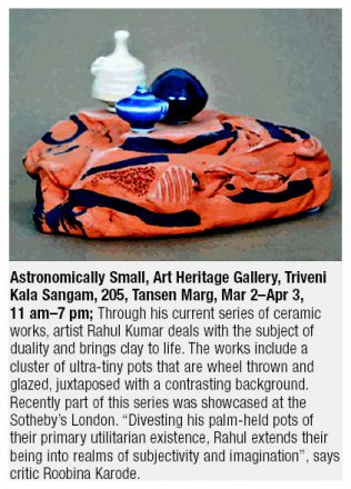 Preview of “Astronomically Small” - What's Hot, The Times of India, Pg. 2 March 1, 2013